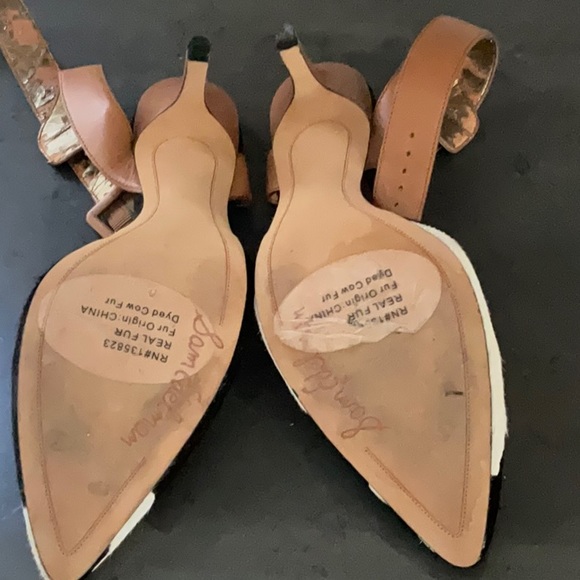 Sam Edelman real fur shoes - Picture 2 of 4